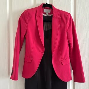 Women’s Girl’s Hot Pink Blazer H&M US Size 6, EUR 36, Like new! Worn 2x